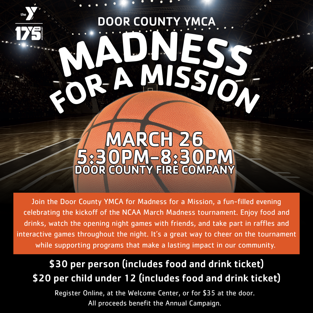 Madness For a Mission | Door County YMCA