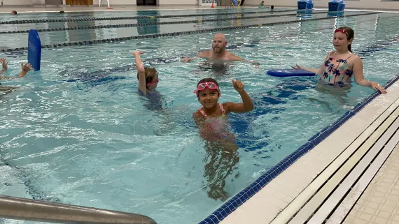 Camper Swim lessons