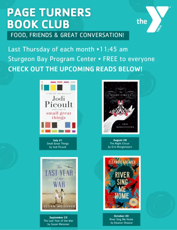 book club flyer
