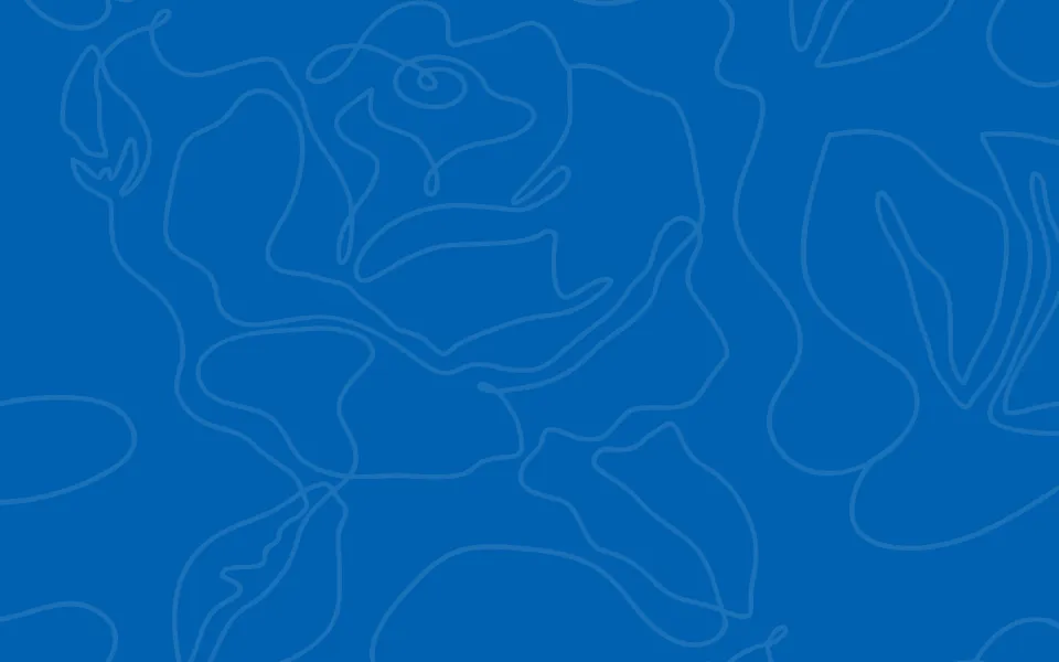 Blue background with light blue abstract lines
